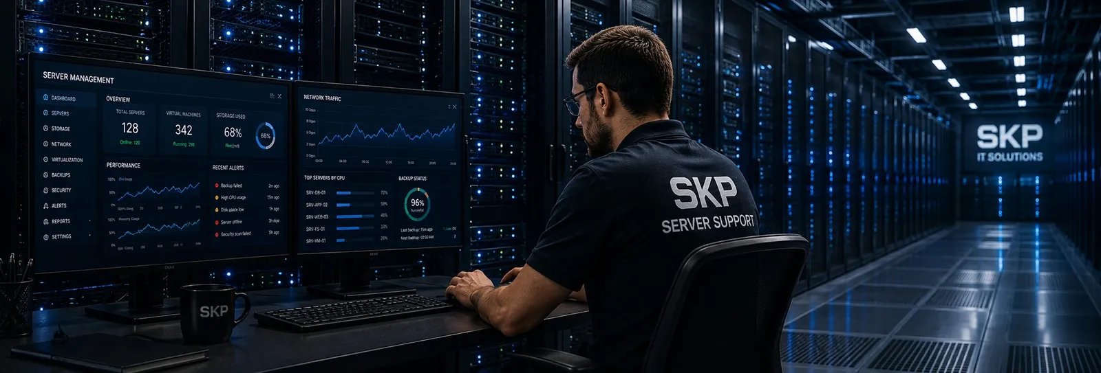Обслуживание серверов SKP